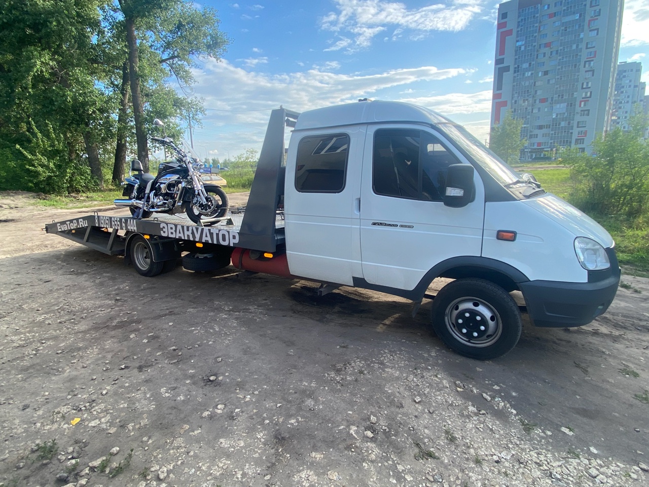Эвакуация мотоциклов